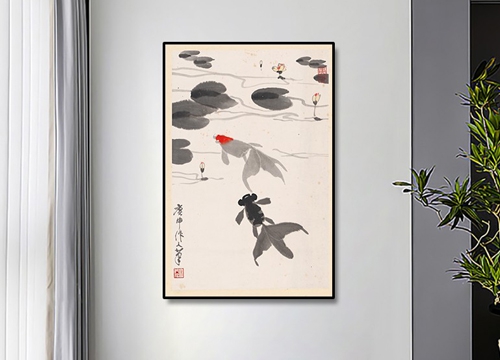 玄關復古裝飾畫制作